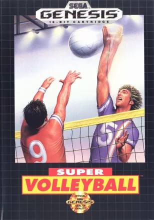 постер игры SUPER Volley ball
