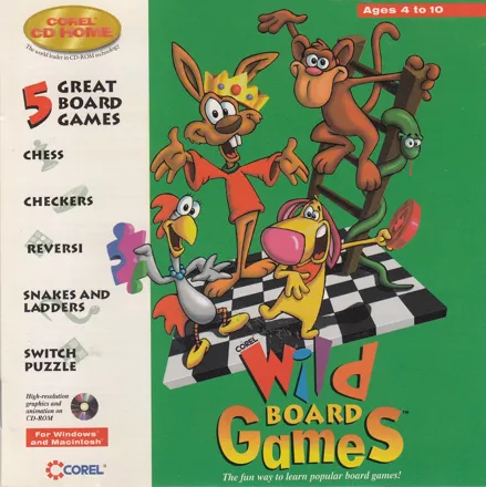 постер игры Corel Wild Board Games