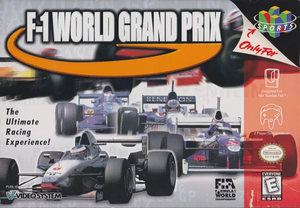 постер игры F-1 World Grand Prix