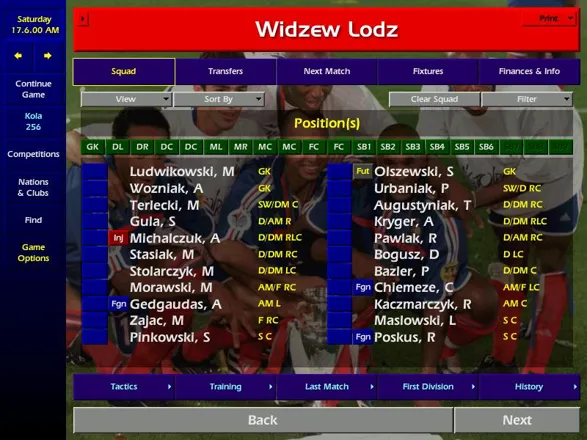 Championship Manager 2000/01 (Video Game 2000) - Quotes - IMDb