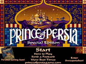 постер игры Prince of Persia: Special Edition