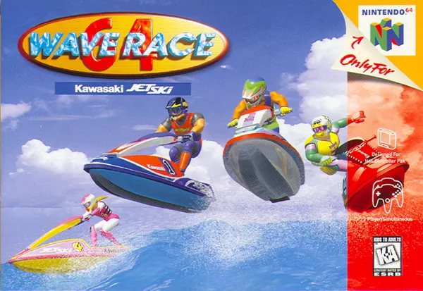 постер игры Wave Race 64: Kawasaki Jet Ski