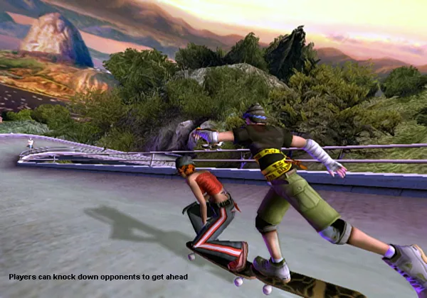 Tony Hawk's Downhill Jam trailers