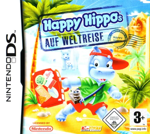 постер игры Happy Hippos: Auf Weltreise