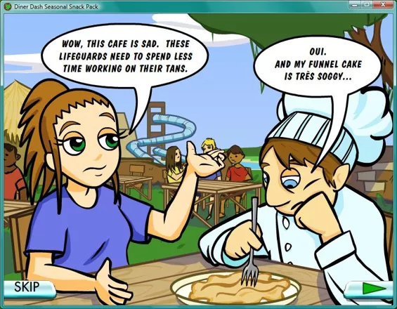 Screenshot of Diner Dash 2: Restaurant Rescue (Windows, 2006) - MobyGames