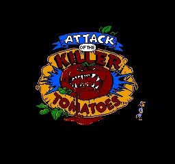 постер игры Attack of the Killer Tomatoes