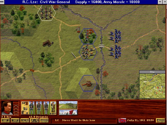 Ultimate Civil War Battles: Robert E. Lee vs Ulysses S. Grant (2004) -  MobyGames