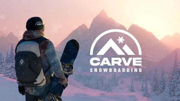 постер игры Carve Snowboarding