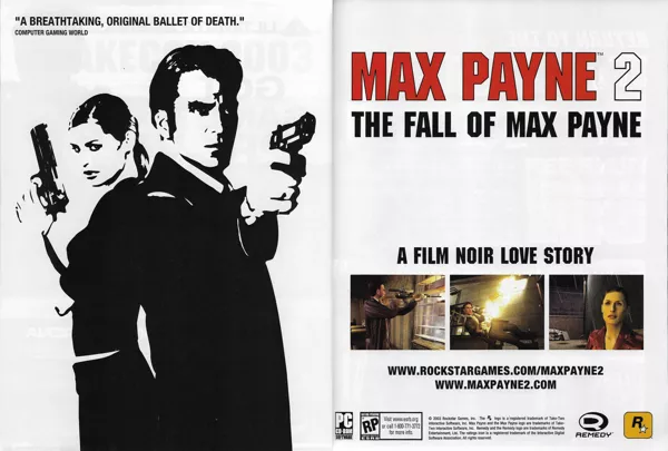  Max Payne 2: The Fall of Max Payne (PC CD) by Take 2 :  Everything Else