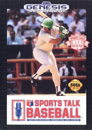 постер игры Sports Talk Baseball
