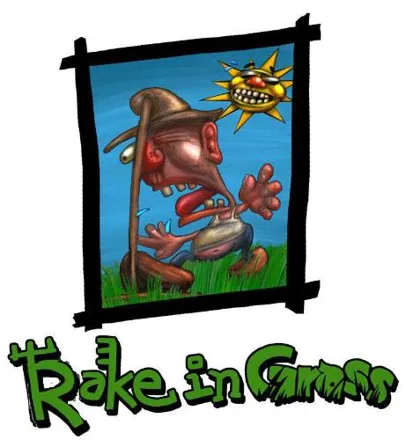 Rake in Grass logo