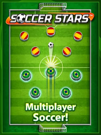 Soccer Stars promo art, ads, magazines advertisements - MobyGames