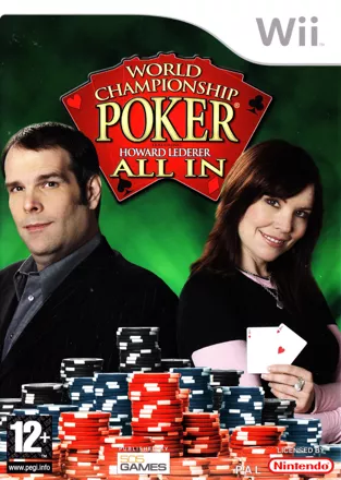 постер игры World Championship Poker featuring Howard Lederer: All In