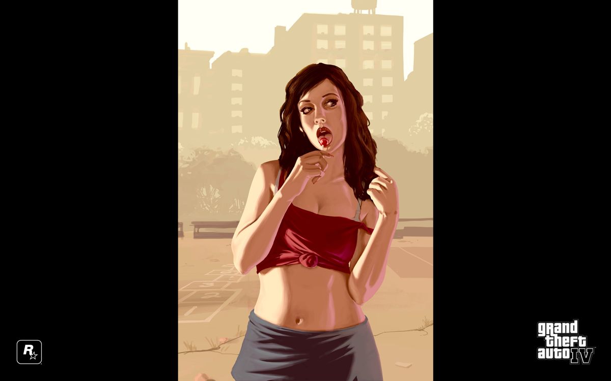 Grand Theft Auto IV Wallpaper (Rockstar Games website): Lollipop