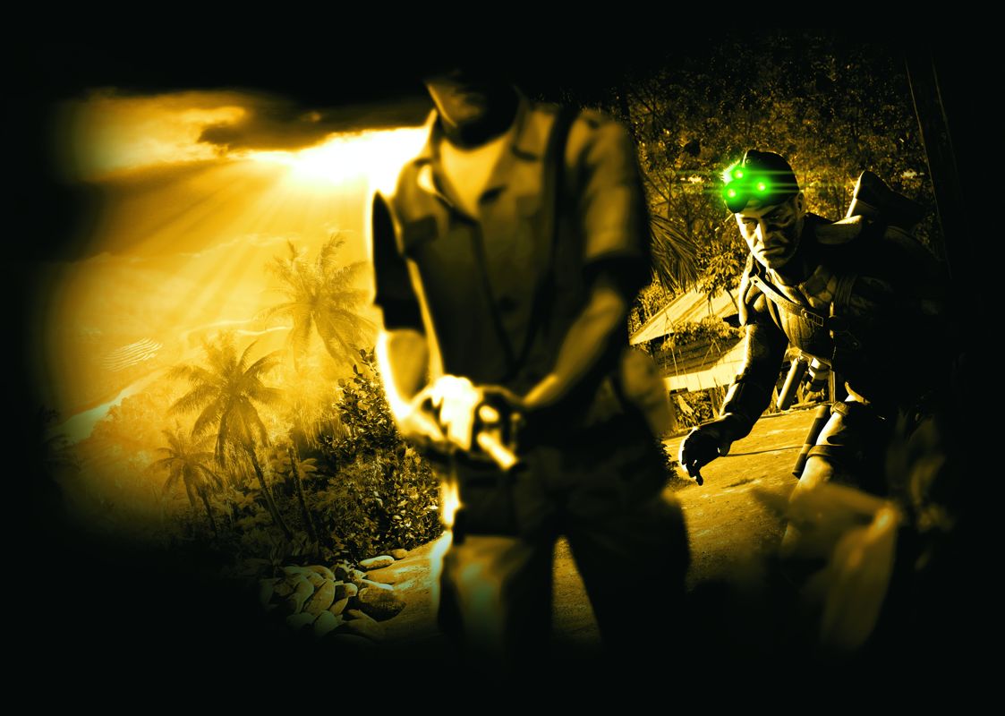 Tom Clancy's Splinter Cell: Pandora Tomorrow Render (Ubisoft E3 2004 Press Kit CD1): Yellow Lighting