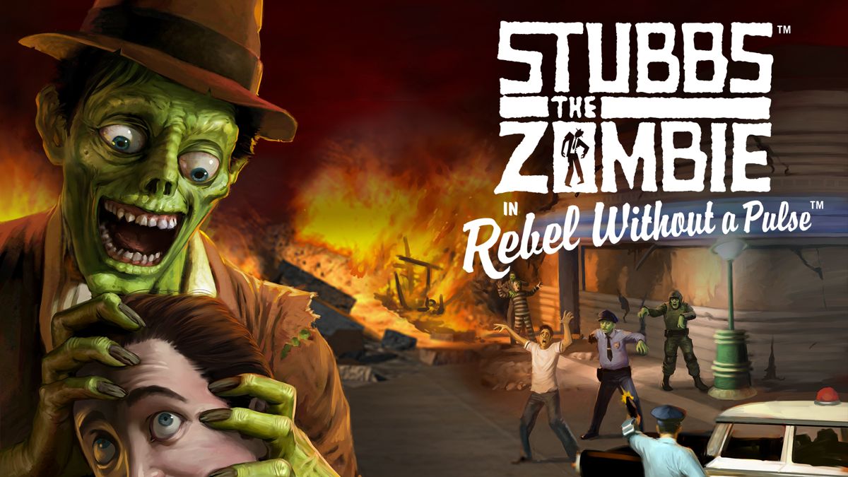 Stubbs the Zombie in Rebel Without a Pulse Concept Art (Nintendo.com.au)