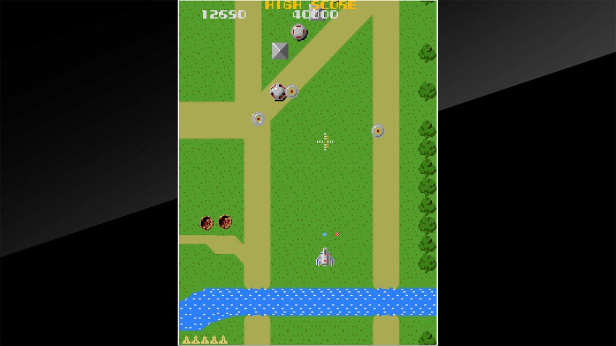 Xevious Screenshot (Nintendo.co.jp)