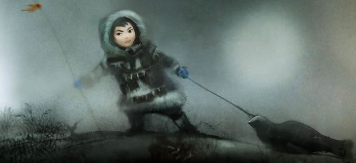 Never Alone (Kisima Innitchuna) Concept Art (Official site: illustrations): Game: Never Alone #1