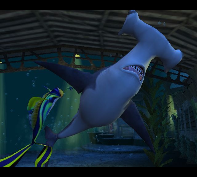 DreamWorks Shark Tale Screenshot (Shark Tale Press Kit): Fish Fu Slap! (Xbox)