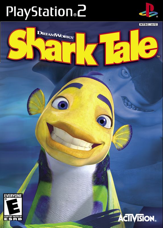 DreamWorks Shark Tale Other (Shark Tale Press Kit): PS2 Box Art