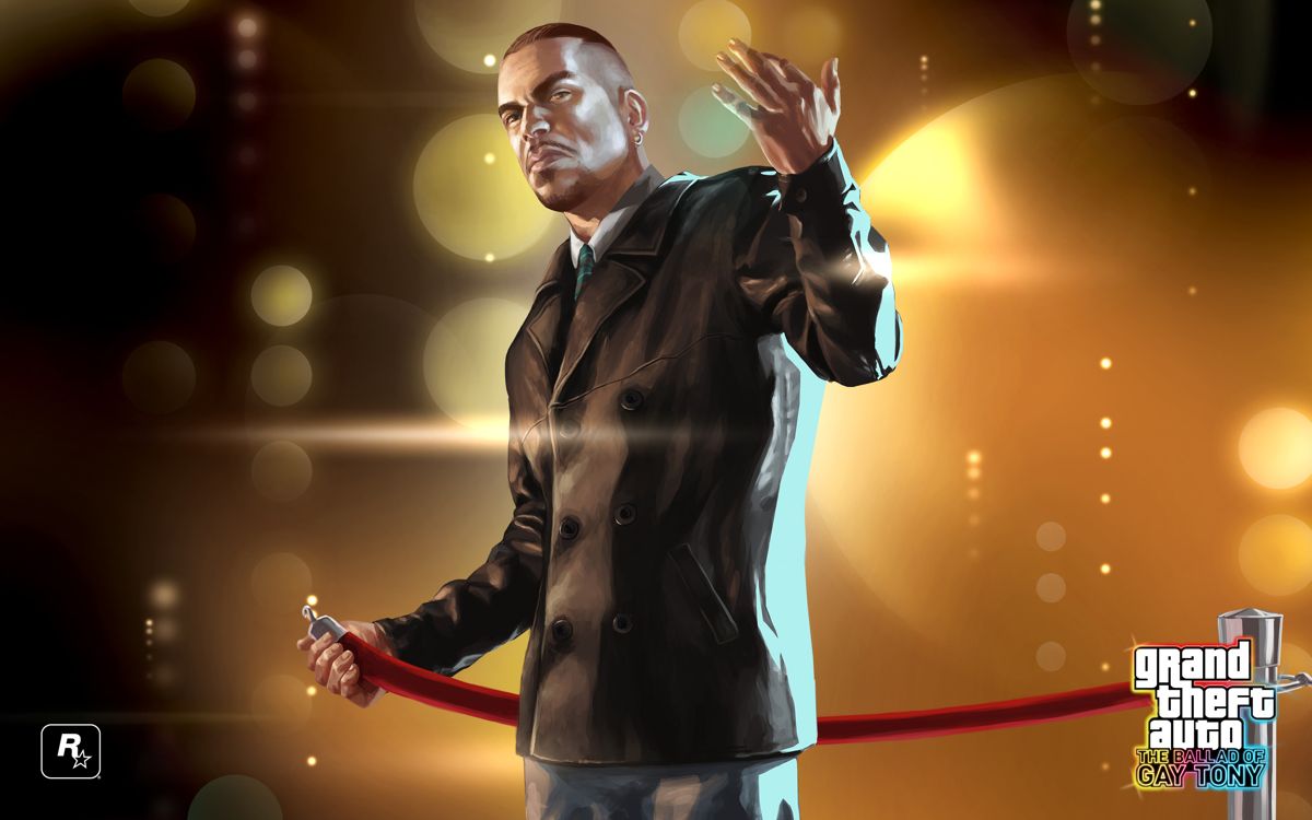 Grand Theft Auto: The Ballad of Gay Tony Wallpaper (Rockstar Games website): Luis - Rope