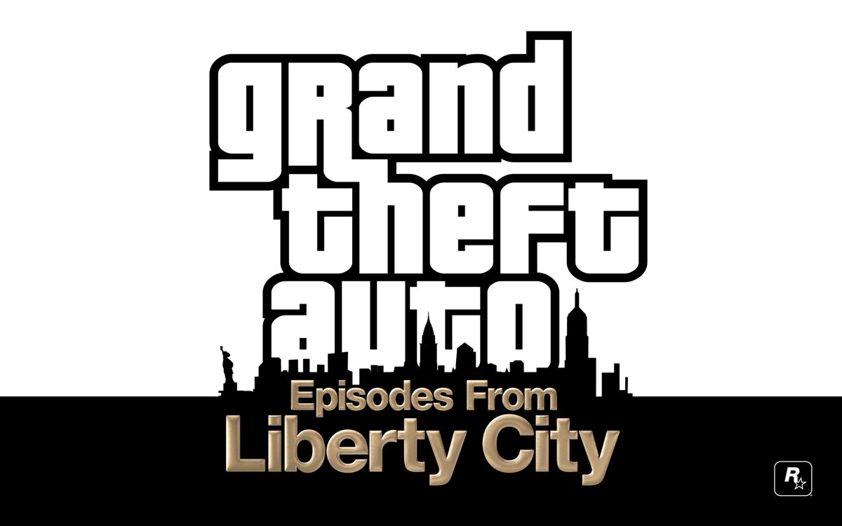 Grand Theft Auto: Episodes from Liberty City Wallpaper (Rockstar Games website): Logo