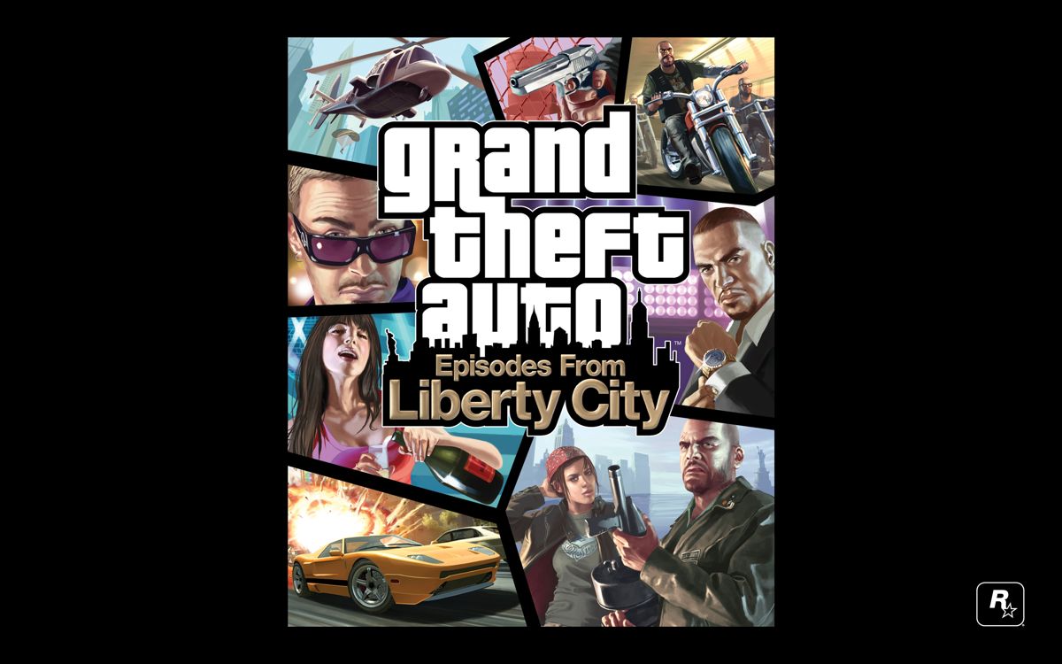 Grand Theft Auto: Episodes from Liberty City Wallpaper (Rockstar Games website): Box Art