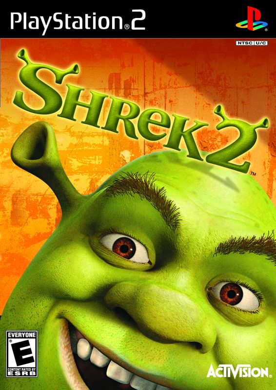 Shrek 2 Other (Shrek 2 Final Press Kit): PS2 Box Art
