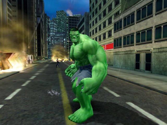 The Incredible Hulk: Ultimate Destruction Screenshot (Vivendi Universal Games 2005 E3 DPK)