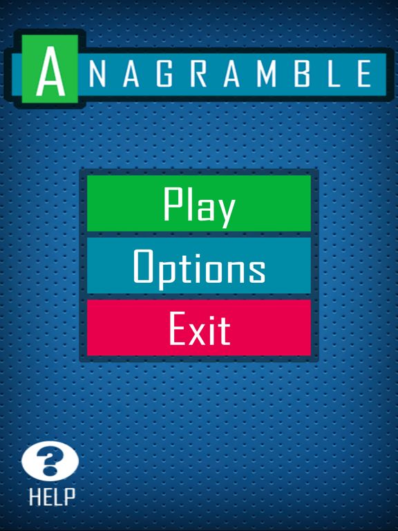 Anagramble Screenshot (iTunes Store)