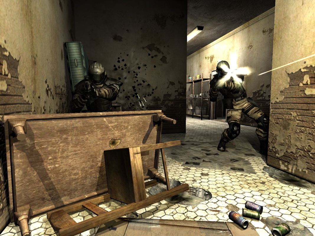 F.E.A.R.: First Encounter Assault Recon Screenshot (Vivendi Universal Games 2005 E3 DPK)