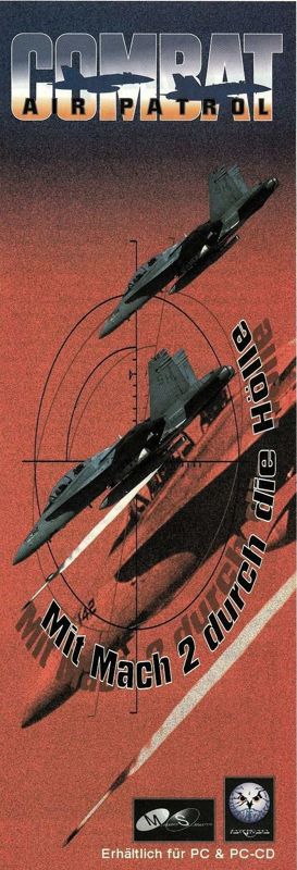 Combat Air Patrol Magazine Advertisement (Magazine Advertisements): PC Games (Germany), Issue 05/1995