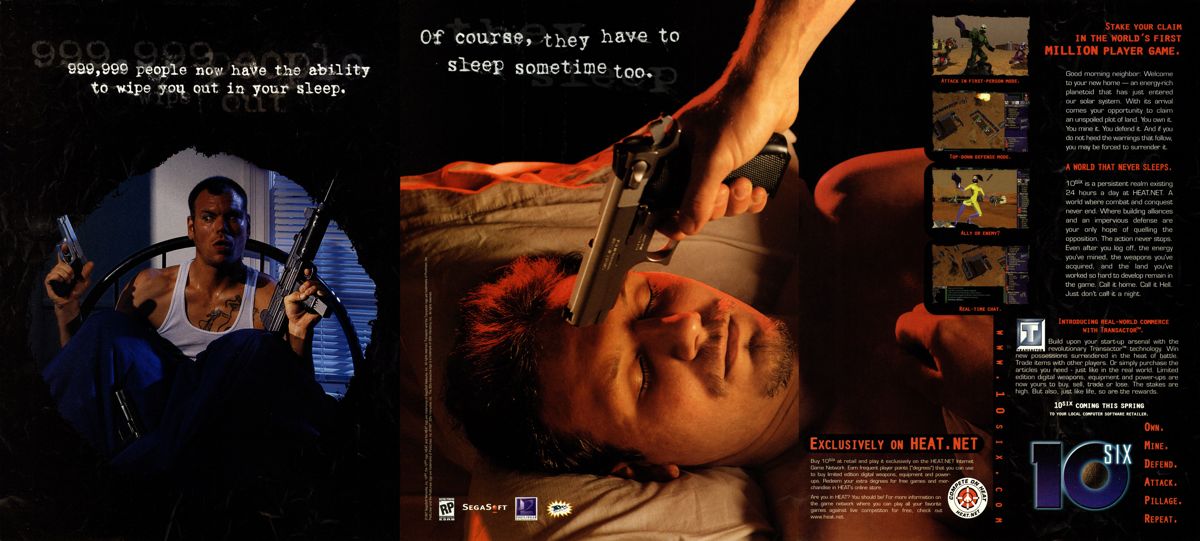 HEAT Game Network Magazine Advertisement (Magazine Advertisements): Next Generation (U.S.) Issue #38 (February 1998)