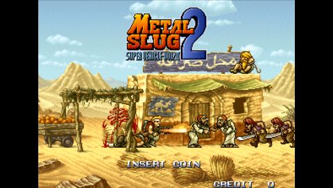 Metal Slug: Anthology Screenshot (SNK Playmore E3 2006 Games): Metal Slug 2 (PSP)