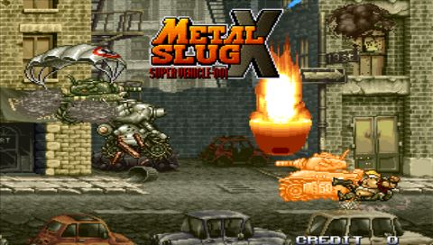 Metal Slug: Anthology Screenshot (SNK Playmore E3 2006 Games): Metal Slug X (PSP)