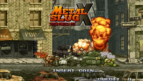 Metal Slug: Anthology Screenshot (SNK Playmore E3 2006 Games): Metal Slug X (PSP)