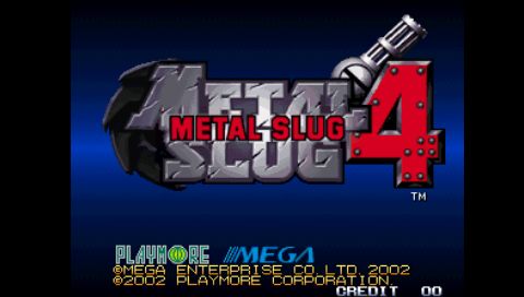Metal Slug: Anthology Screenshot (SNK Playmore E3 2006 Games): Metal Slug 4 (PSP)