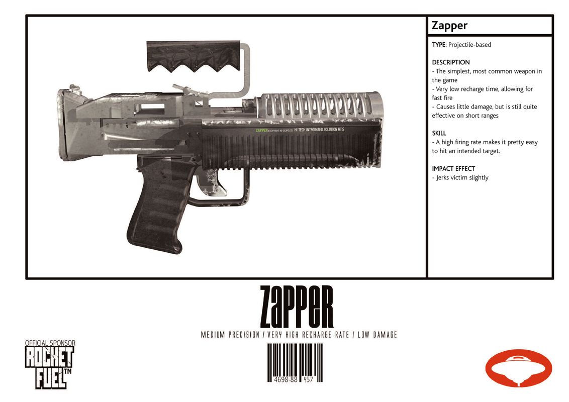 No Escape Render (Funcom Presskit): Weapon: Zapper