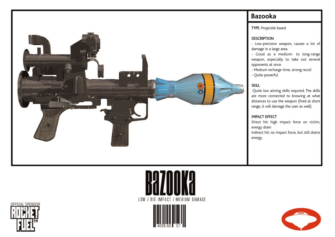 No Escape Render (Funcom Presskit): Weapon: Bazooka