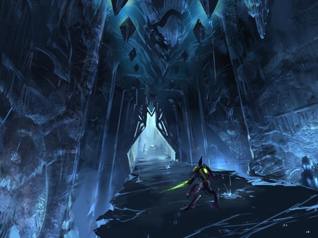 StarCraft II: Wings of Liberty Concept Art (Battle.net (2016)): Protoss - Cinematic - The Temple 05