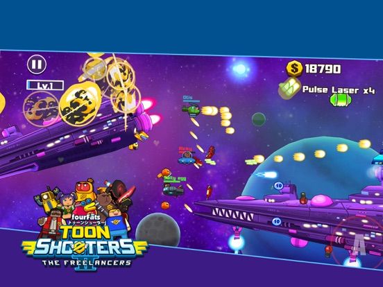 Toon Shooters II: The Freelancers Screenshot (iTunes Store)
