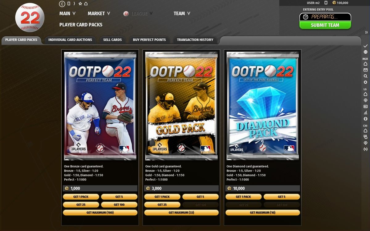 Out of the Park Baseball 22 Screenshot (Steam)
