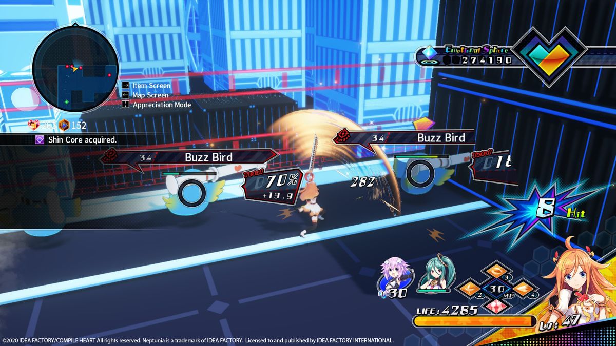 Neptunia Virtual Stars Screenshot (Steam)