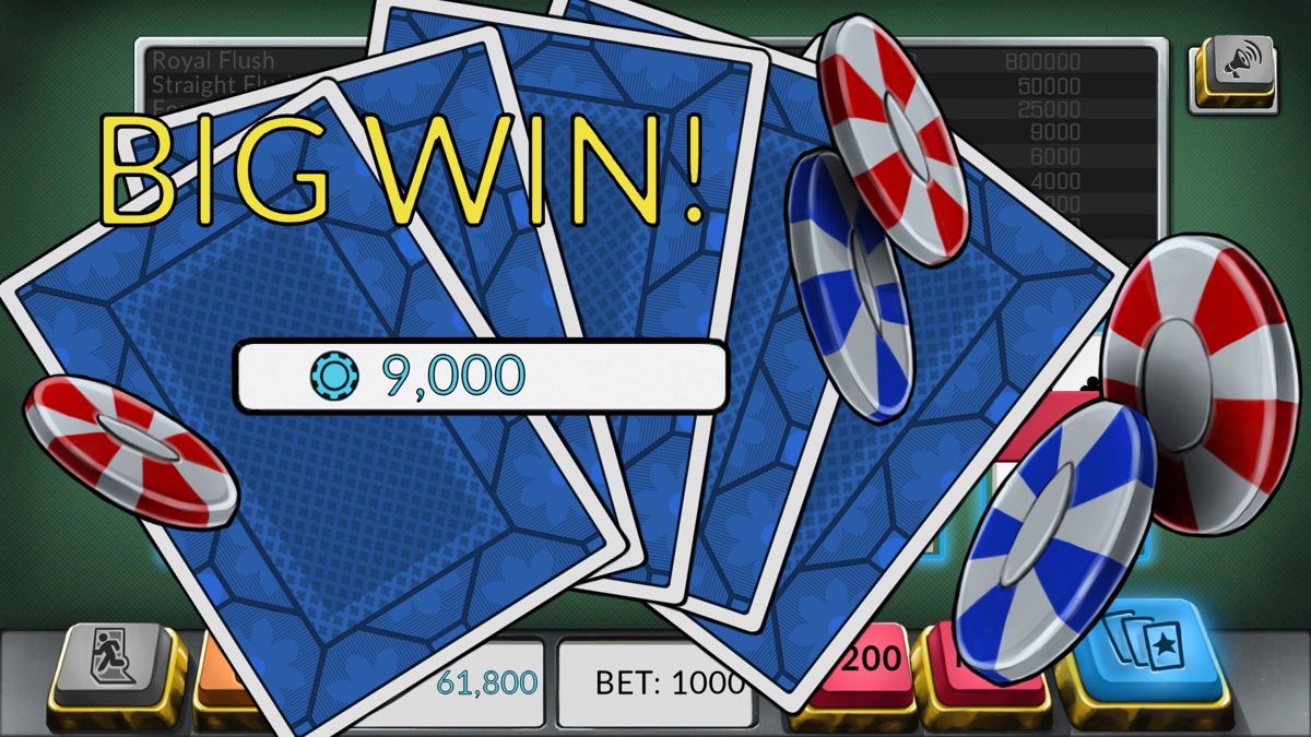 The Four Kings: Casino and Slots - Video Poker Screenshot (Steam)