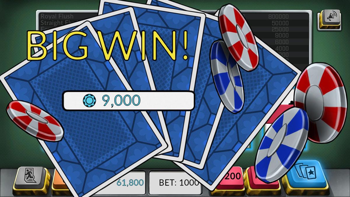 The Four Kings: Casino and Slots - Video Poker Screenshot (PlayStation Store)