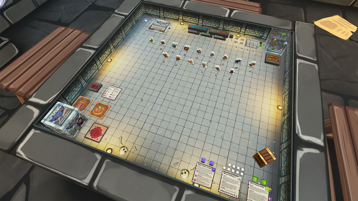 Tabletop Simulator Dungeon Drop official promotional image MobyGames