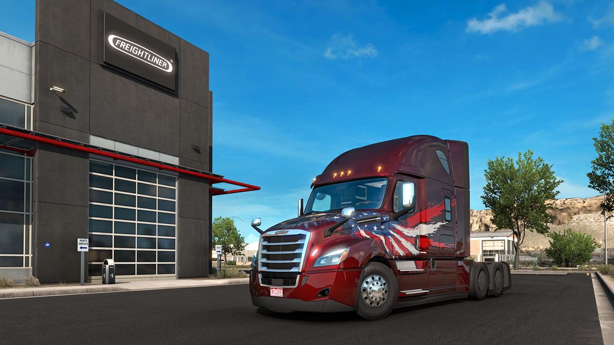 American Truck Simulator: Freightliner Cascadia Screenshot (Steam)