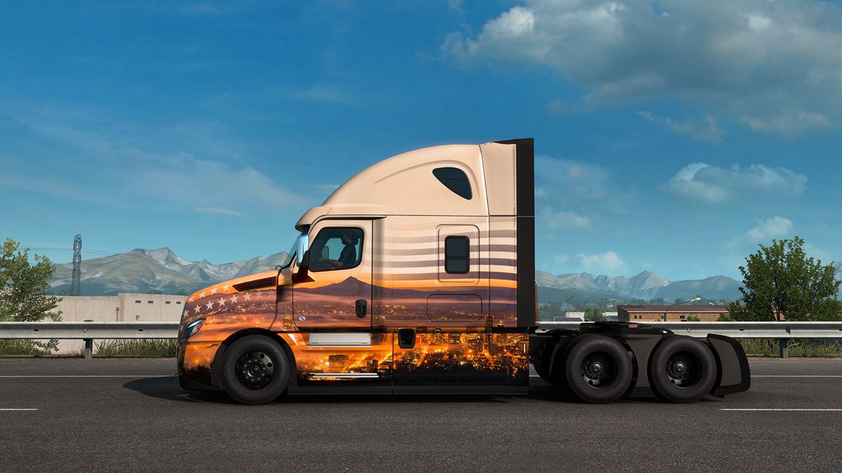 American Truck Simulator: Freightliner Cascadia Screenshot (Steam)