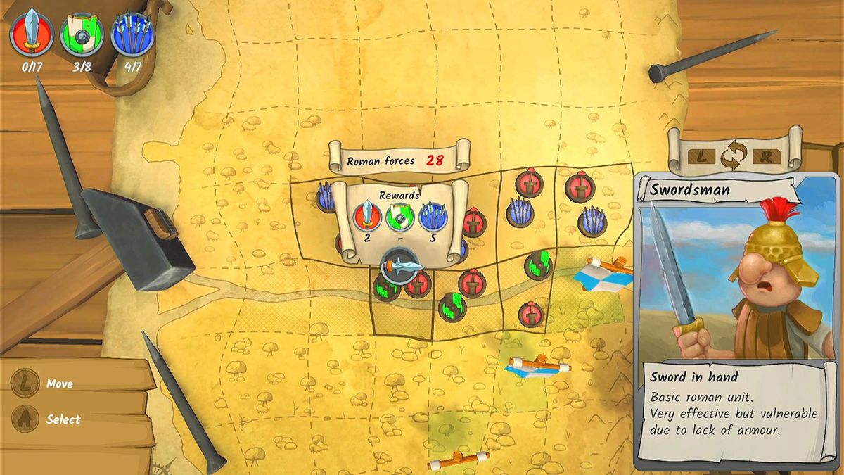 Gallic Wars: Battle Simulator Screenshot (Nintendo.com.au)