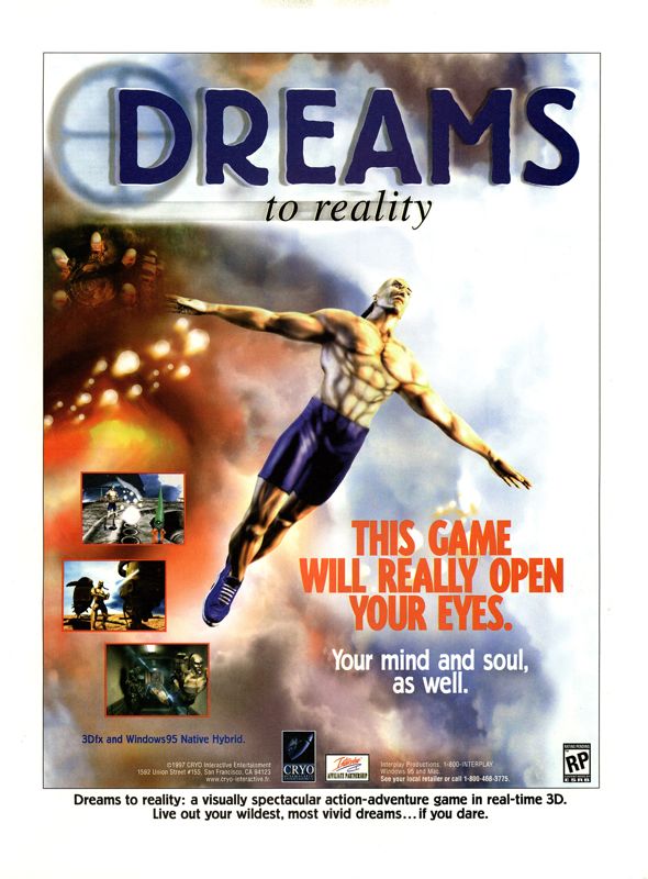 Dreams to Reality Magazine Advertisement (Magazine Advertisements): Next Generation (United States), Issue #36 (December 1997)